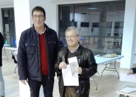 Marcos Trigo con Ramiro Lema, mellor xogador local