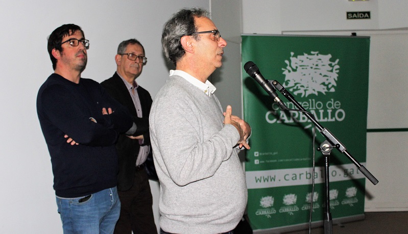 Nacho Varela transmitiu o agradecemento da Fundacin Araguaney ao Concello de Carballo e ao pblico