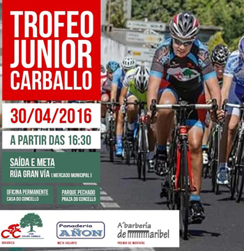 Trofeo Jnior do Club Ciclista Carballo a un paso