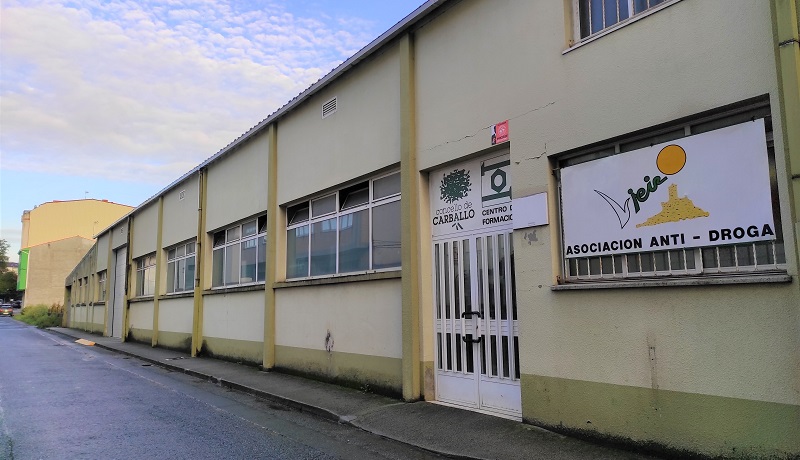 A sede de Vieiro est situada neste momento no antigo centro de formacin da Cristina