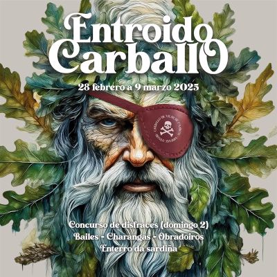 Cartel Entroido Carballo 2025