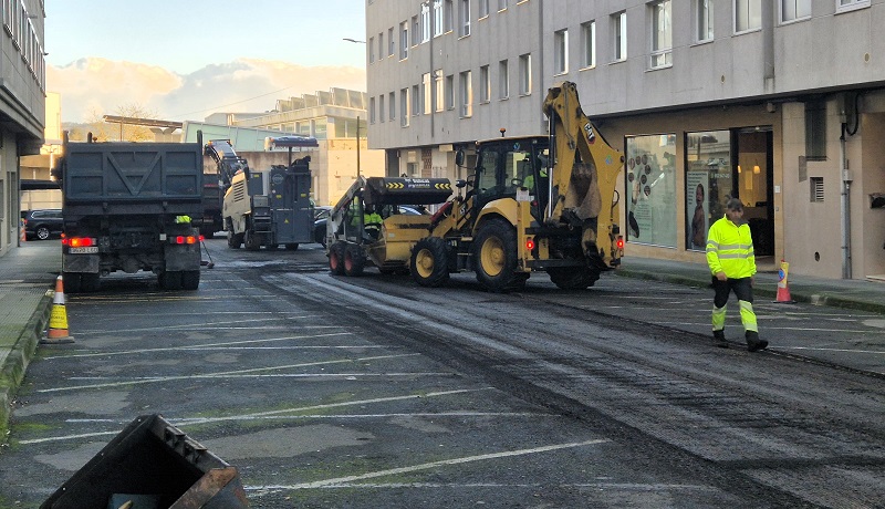 Hoxe pavimentouse a ra lvaro Cunqueiro