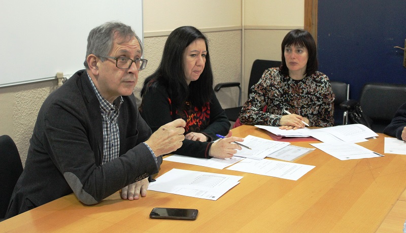 Evencio Ferrero, Mara Luisa Garca e Mar Eirs