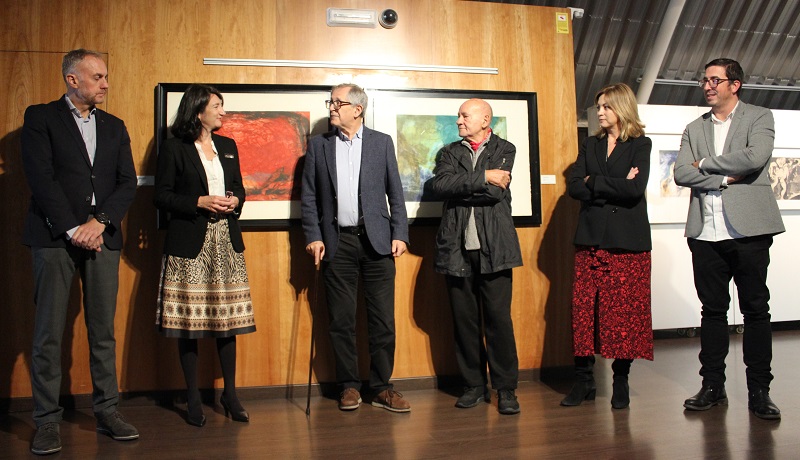 José Manuel Vilariño, Paloma Vela, Evencio Ferrero, Manuel Facal, María Teresa Cores e Marcos Trigo