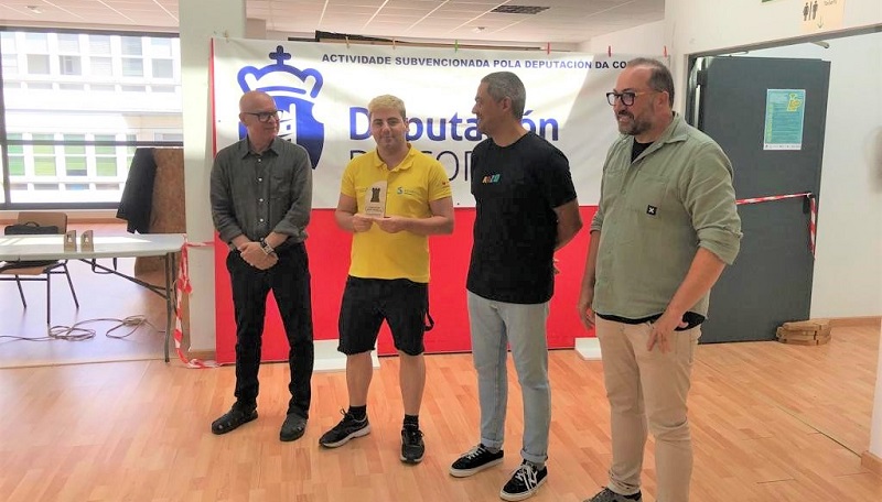 Xos Regueira, Enrique Tejedor, Daniel Prez e Javier Teixeira