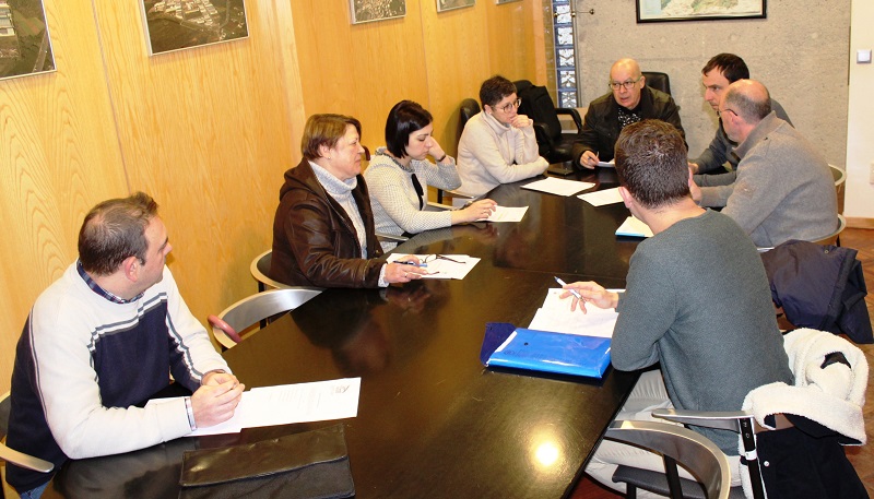 A Mesa Local de Comercio reuniuse hoxe na Casa do Concello