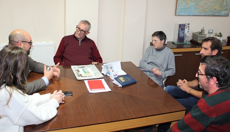 O encontro celebrouse na Alcalda